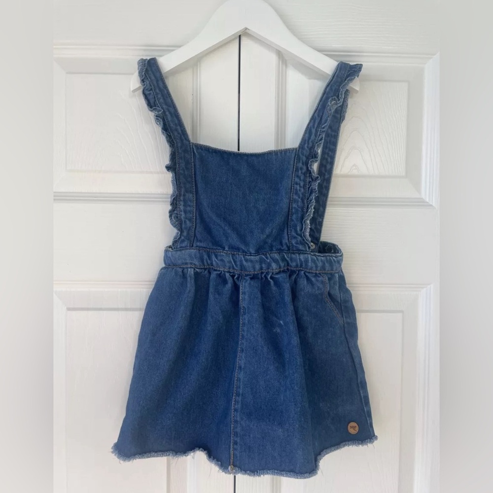 ZARA girls Denim Romper Skirt Dress Baby Fashion Toddler Deals Summer Sales Buy
